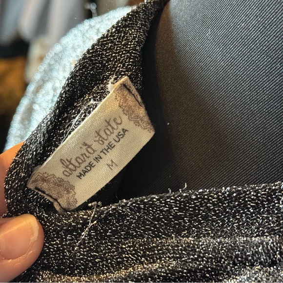 Alter’d State World Tour 1987 Metallic Graphic Tee Size M - Picture 4 of 4